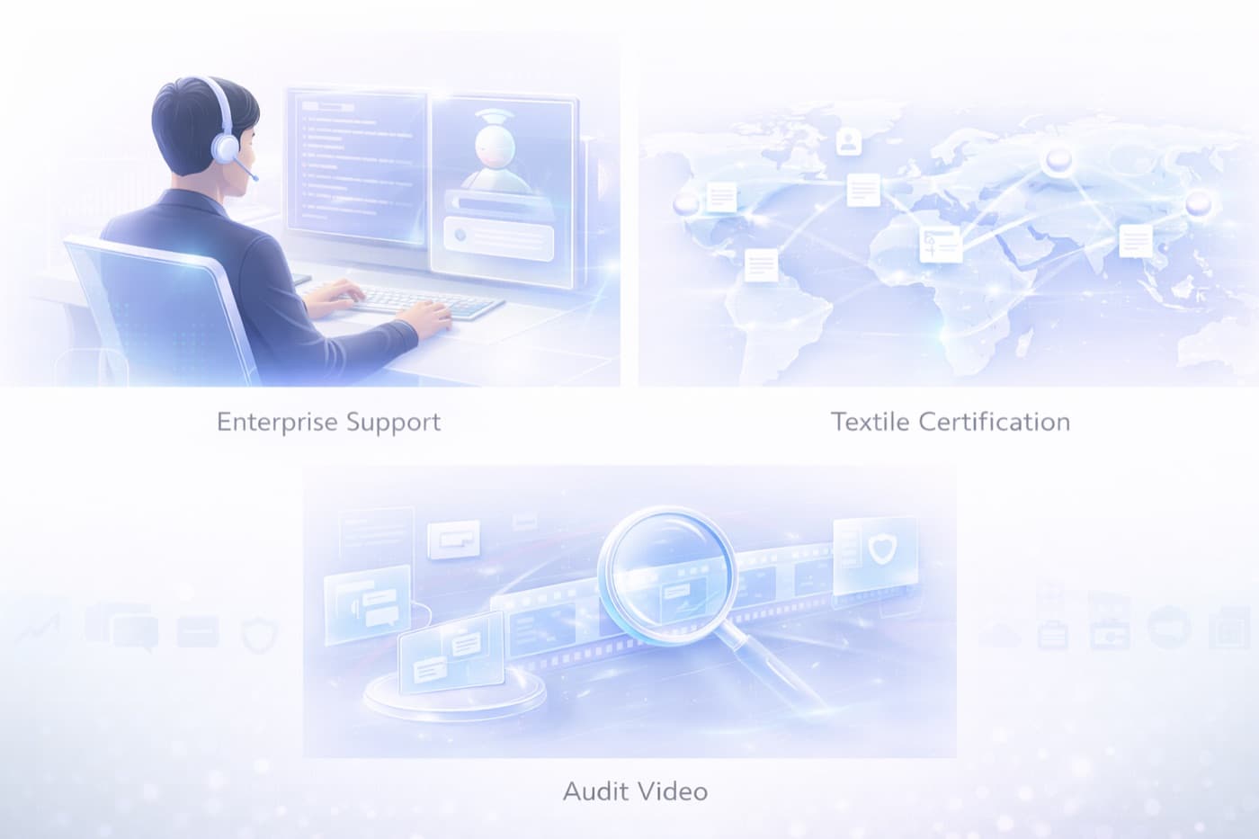 Audit evidence workflow diagram